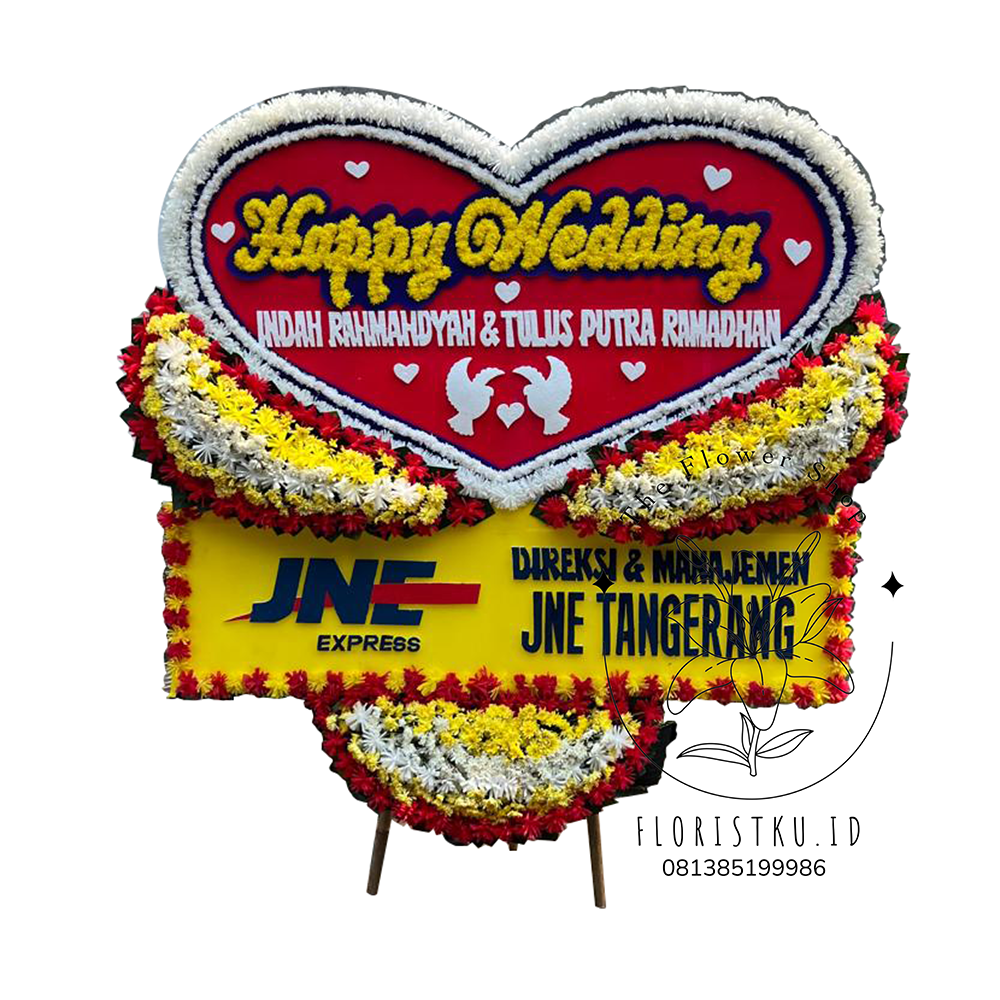 PAPAN BUNGA WEDDING – BPW Jakarta – 20